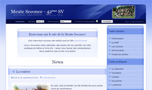 Exemple d'un site ScoutOnWeb